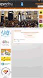Mobile Screenshot of kozgyules.gyor.hu