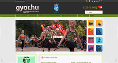 Desktop Screenshot of egeszseg.gyor.hu