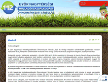 Tablet Screenshot of hulladek.gyor.hu