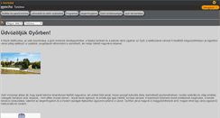 Desktop Screenshot of m.turizmus.gyor.hu